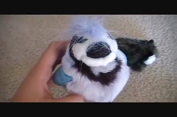 Mordecai and Rigby plush skit