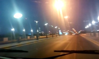 beautiful morning view on Alain streets UAE