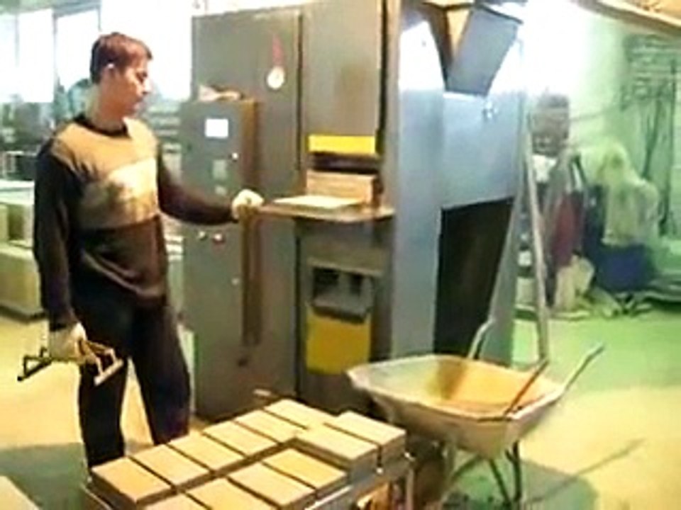 Гиперпрессованный кирпич   оборудование для производства  Продажа