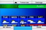 How to Use the Nintendo Wii : How to Change Settings on the Wii Forecast Channel