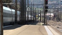 Züge der Schweizer Bundesbahn ICN IC Neigezug und Dosto IC Doppelstock Intercity