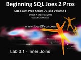 SQL tutorial on inner join queries. Writing Queries to combine two tables in one results query.