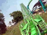 DarrenRIDES Roller Coasters - Dorney park Hydra POV front row