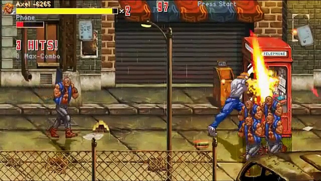 Streets of Rage 4 Opening SEGA
