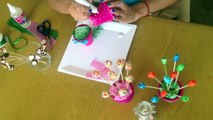 Cómo hacer recuerdos con macetas y malvaviscos - How to make souvenirs with pots and marshmallows