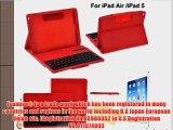 Foxnovo 4 in 1 Bluetooth Wireless Keyboard Leather Case Stand Cover Screen Guard Stylus Pen