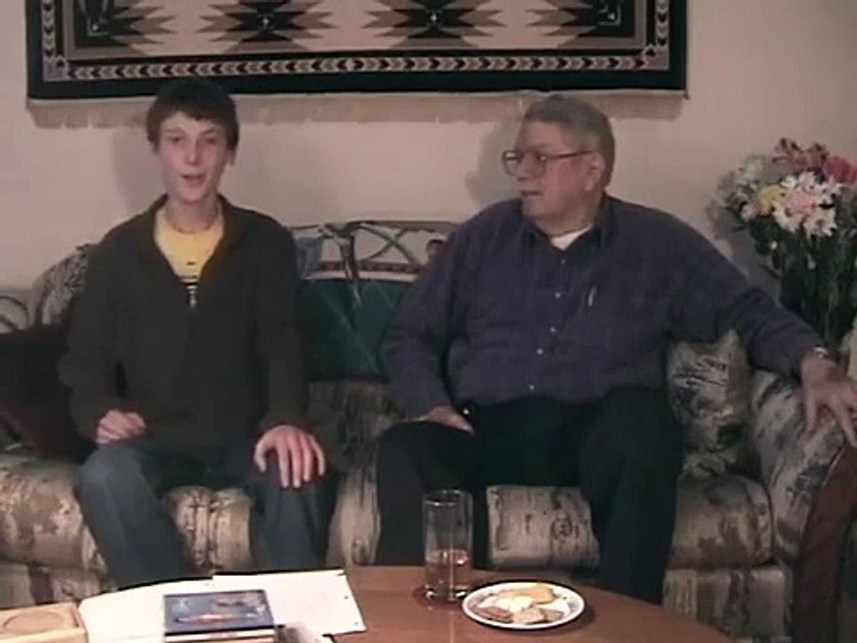 Grandpa Rosie and Alex WWII Interview