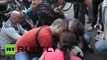 Graphic video: Ukraine's National Guard opens fire on unarmed civilians in Krasnoarmeysk