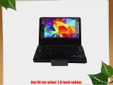 WAWO Samsung Galaxy Tab 4 7.0 Inch Tablet Creative Bluetooth Keyboard Case - Black