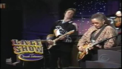 Warren Zevon - Hit Somebody ( The Hockey Song) - David Letterman Show,  2002 (HD)