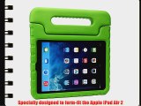Cooper Cases(TM) Dynamo iPad Air 2 Kids Case in Green   Free Screen Protector (Lightweight
