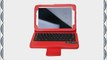 VSTN Samsung Galaxy Tab 2 10.1 P5110 Bluetooth Keyboard Portfolio Case - DETACHABLE Bluetooth