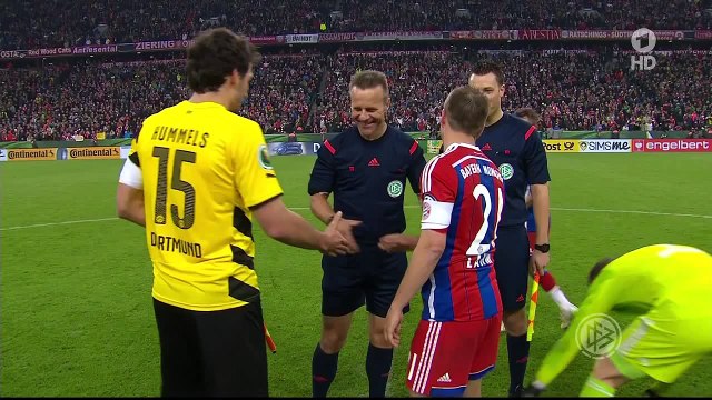 DFB Pokal Halbfinale 2015 Elfmeterschießen FC Bayern München BVB Dortmund