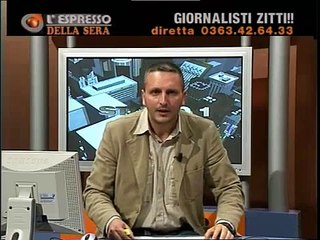 L'Espresso 24 04 2007 Piero Ricca ed Emilio Fede a Striscia