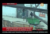 Cercado de Lima: ‘Los Gallinazos de Barrios Altos’ grabados en pleno asalto y capturados