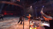 tWitch and Allison Holker with Lindsey Stirling on DWTS