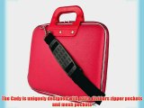 Cady Messenger Cube PINK MAGENTA Ultra Durable Tactical Leather -ette Bag Case fits Samsung