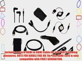 Bundle Monster 10in1 Amazon Kindle Fire HD 7  8.9 Accessory Utility Kit -HDMI Cable AUX Cord
