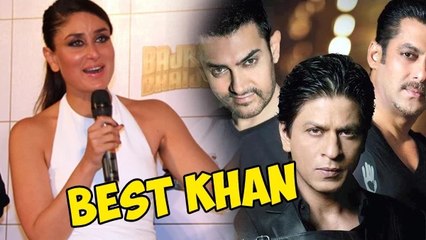 Kareena Kapoor's SMART Reply On 'BEST KHAN of Bollywood'