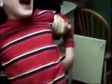 Kid Freaking Out Over Game