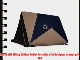 Lencca Minky Elegant Leather Portfolio Protective Carrying Case for Asus Transformer TF701T