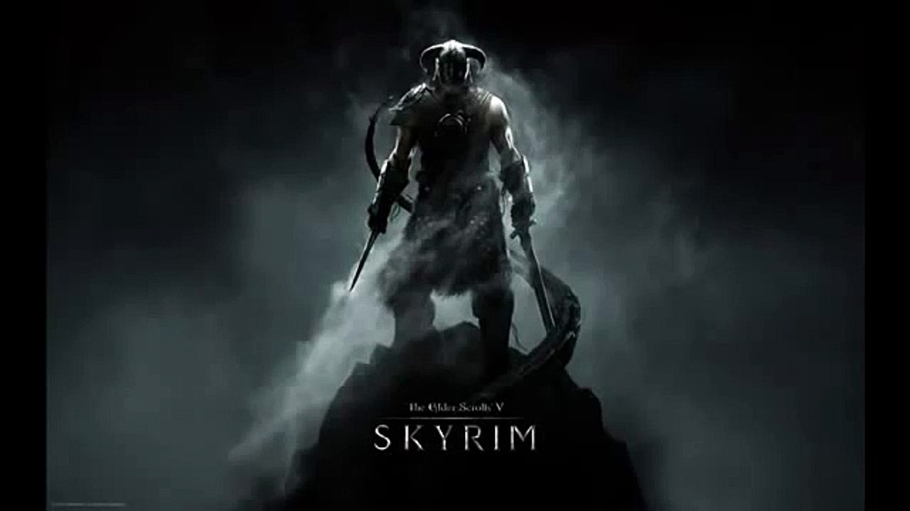 Skyrim Main theme soundtrack - DRAGONBORN