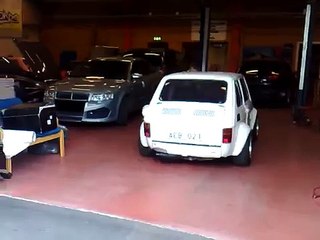 Fiat 126 yamaha R1 Engine