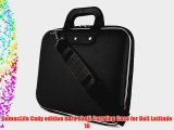 Black Cady Cube Ultra Durable 10 inch Tactical Hard Messenger bag for your Dell Latitude 10