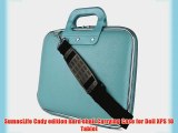 Blue Cady Cube Ultra Durable 10 inch Tactical Hard Messenger bag for your Dell XPS 10 Tablet