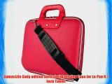 Magenta Pink Cady Cube Ultra Durable 10 inch Tactical Hard Messenger bag for your LePan 9.7