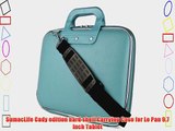 Blue Cady Cube Ultra Durable 10 inch Tactical Hard Messenger bag for your LePan 9.7 Inch Tablet