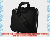 Black Cady Cube Ultra Durable 10 inch Tactical Hard Messenger bag for your Tursion 10 Inch