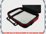 rooCASE Tablet Carrying Bag for Motorola XOOM 10.1-Inch Android Tablet - Classic Series Red