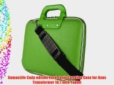 Lime Green Cady Cube Ultra Durable 10 inch Tactical Hard Messenger bag for your Asus Transformer