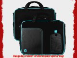 Aqua Blue Pindar Ultra Durable 10 inch Tactical Messenger bag for your Samsung ATIV Smart PC