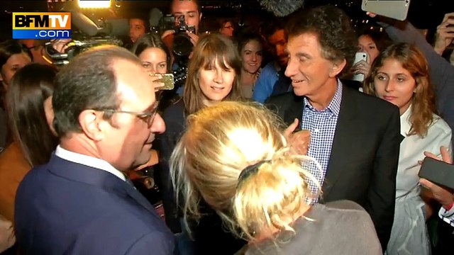 Fête de la Musique: Hollande chante avec Emmanuelle Béart, Camille et Jack Lang