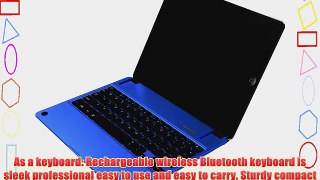 Hype Bluetooth QWERTY Portable Keyboard Stand Case for iPad 2/3/4 Retina Display (HYIPA-KB-ASST-BLU)