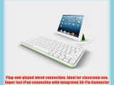 Logitech Wired Keyboard for IPad with 30-Pin Connector - for iPad 1 2 iPad (3rd Generation)