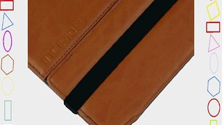 Incipio iPad 2 Executive Premium Kickstand Leather Case - Caramel