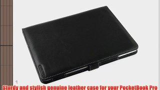 Cover-Up PocketBook Pro 902 / 903 / 912 Leather Cover Case (Book Style) - Black