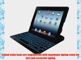 ZAGG  PROfolio  Ultrathin Case with Backlit Bluetooth Keyboard for iPad 2/3/4-Brown Leather