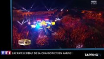 ZAZ victime d’un problème de micro en direct sur TF1