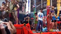 Gays VS Christians Fight at Pride Parade 2012