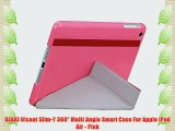 OZAKI O!coat Slim-Y 360? Multi Angle Smart Case For Apple iPad Air - Pink