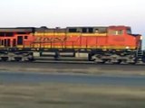 BNSF 5833 (ES44AC) and 9353 (SD70ACe) Pulling a Coal Train