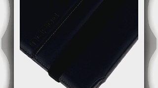 Incipio iPad 2 Executive Premium Kickstand Leather Case - Black