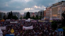 Anti-austerity rally in Greece on eve of EU crisis meet