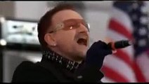 U2 for Obama Inaugural Celebration at Lincoln Center