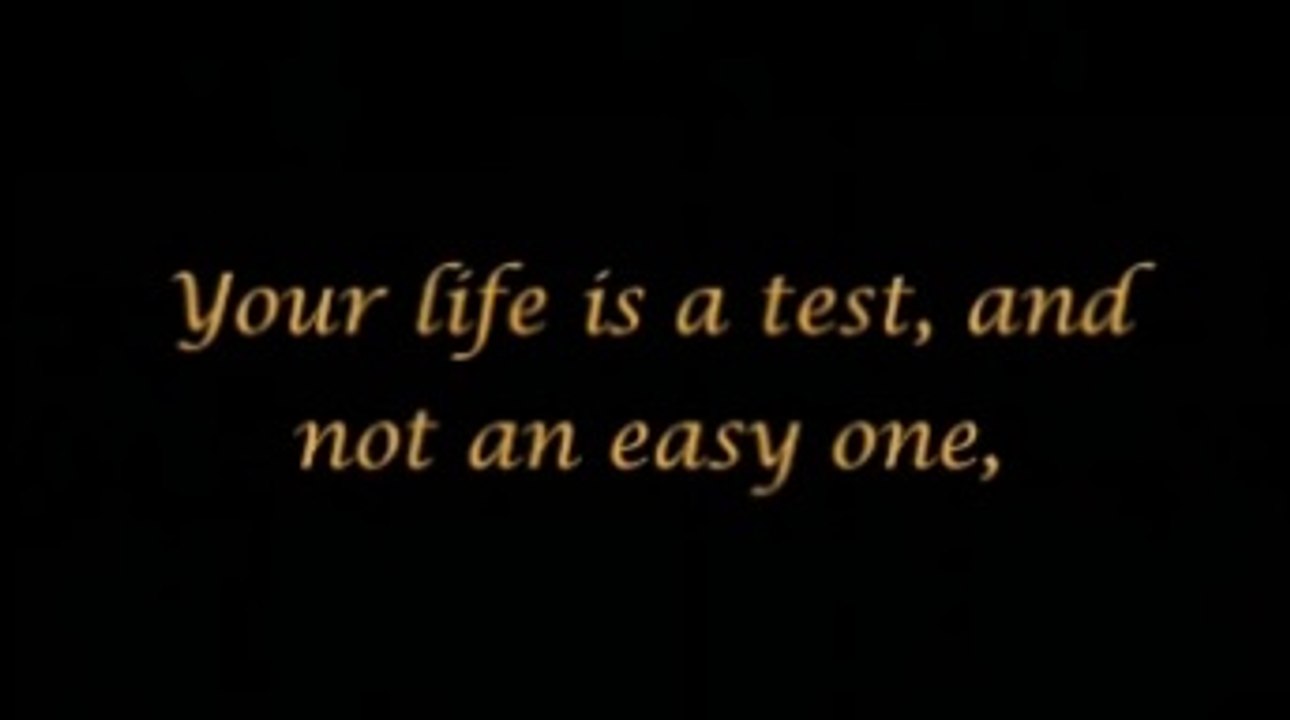 Test for life ?