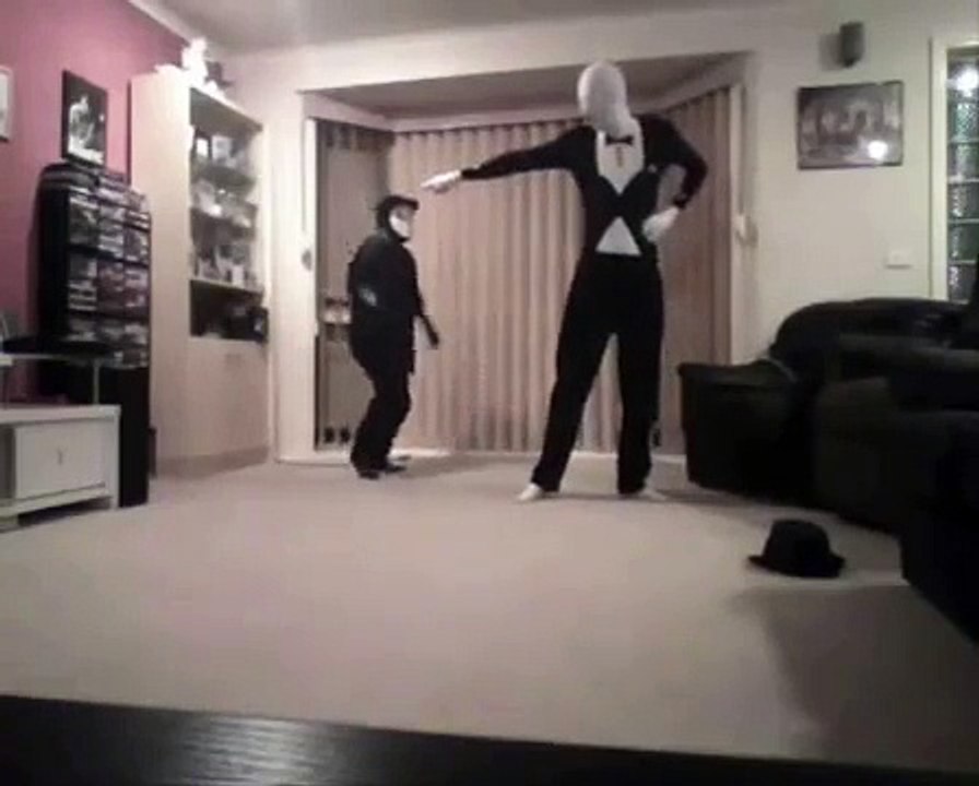 SLENDER MAN vs. MASKY, Gangnam Style Parody